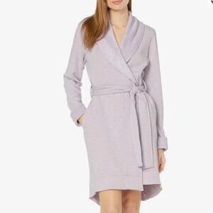 Ugg Blanche II Fleece Robe, Purple Lilac Frost, Size Small